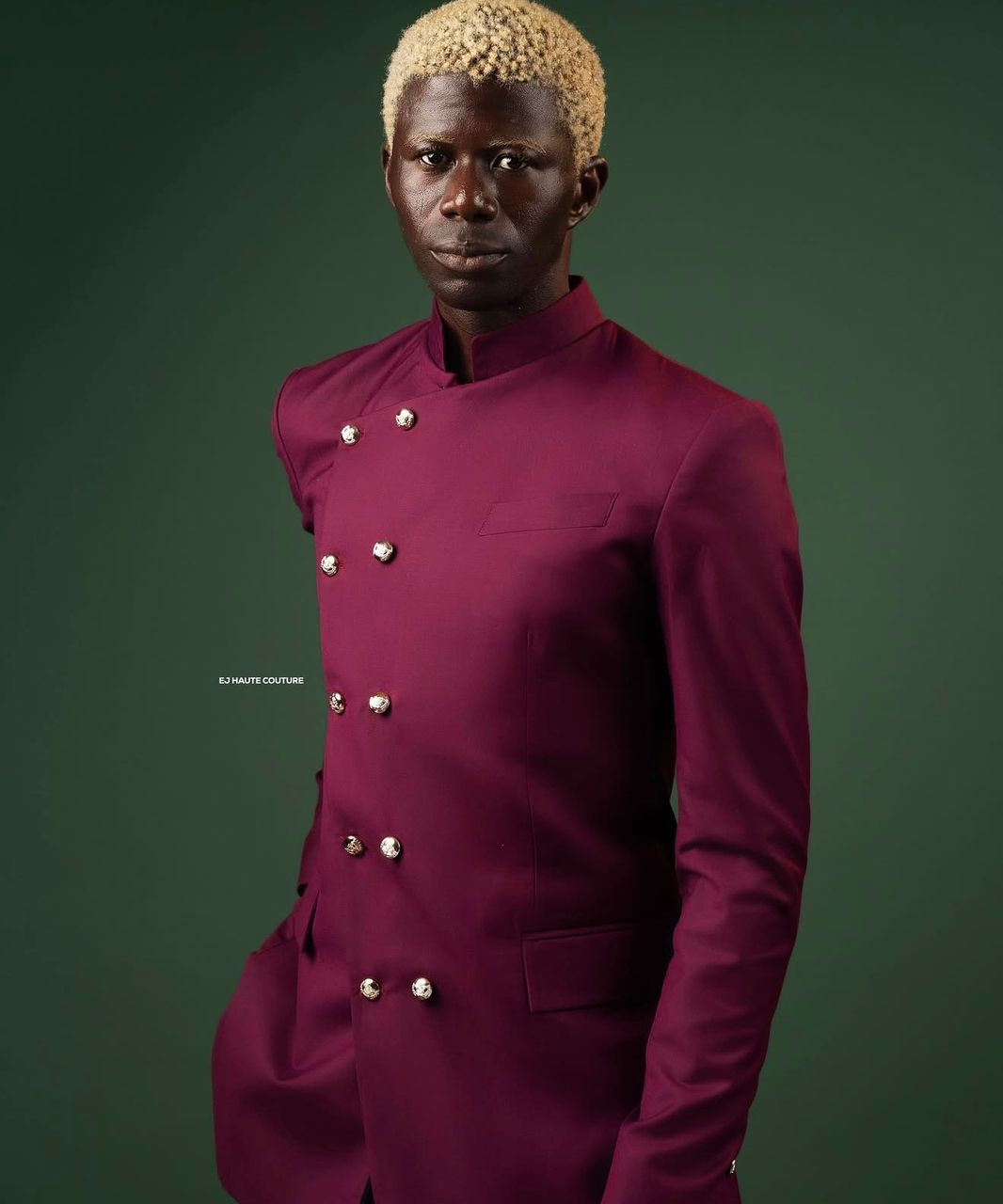 Burgundy Suit limited edition: Size "XL" - Image 3