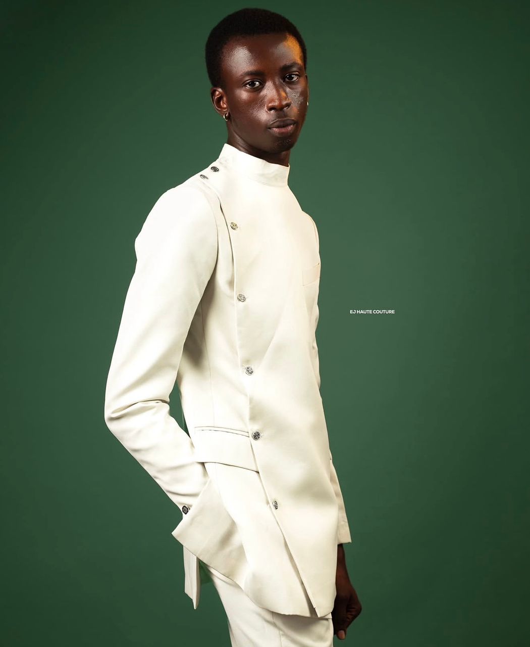 One Piece Beige Suit: Size "XL" - Image 5